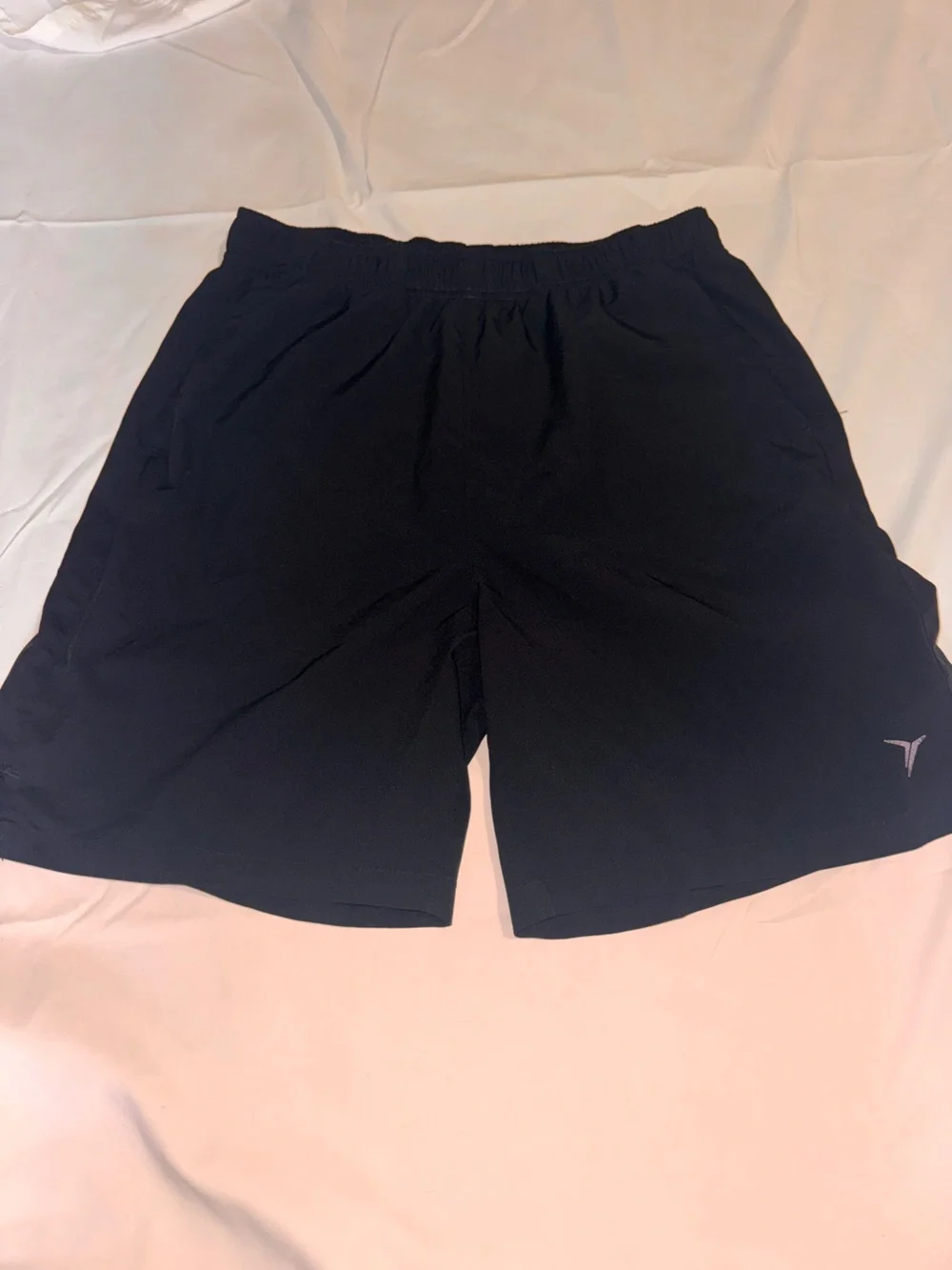 Old Navy Black Boy’s Athletic Shorts with Logo